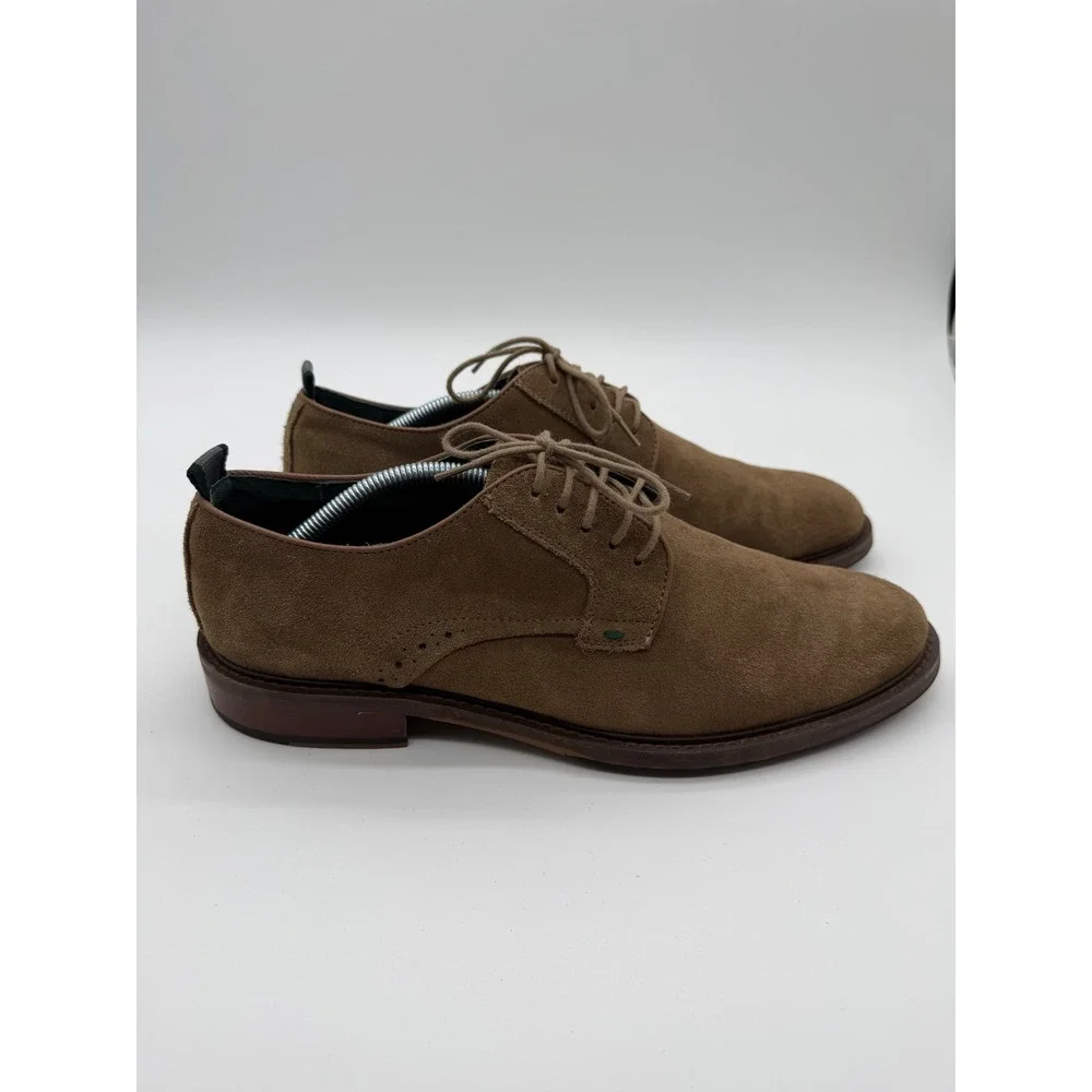 Rodd & Gunn Mens Brown Suede Leather Derby Shoes ZX0442 EUR 44